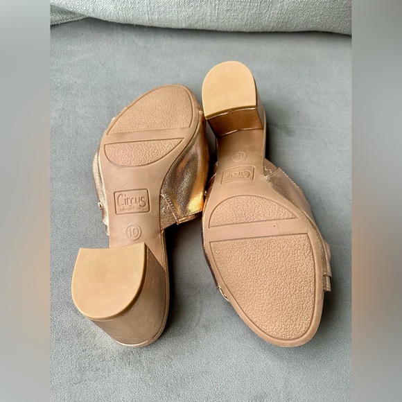 Circus by Sam Edelman Sahara Blush Gold Metallic Sandal - Picture 5 of 6